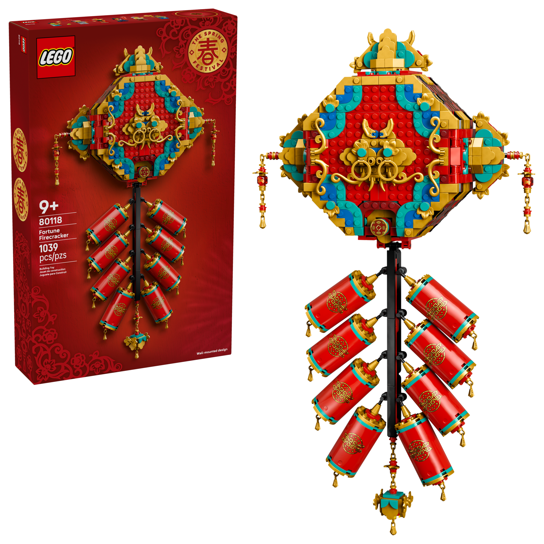 LEGO Fortune Firecracker building set 80118 (British brand)