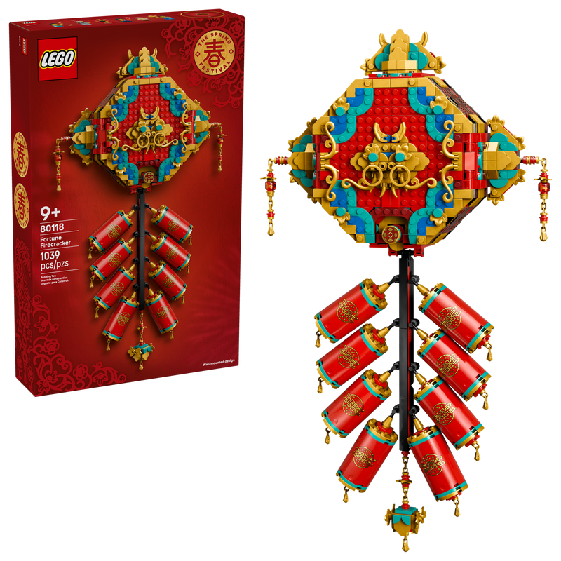 LEGO Fortune Firecracker building set 80118 (British brand)