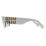 Miu Miu white women's sunglasses, imported from the UK