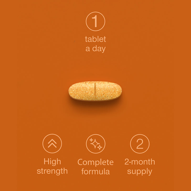 SuperSelf multivitamin with Omega-3 60 tablets - British product
