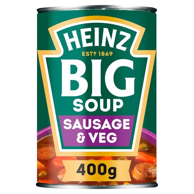 Heinz Big Soup Sausage & Vegetable   400g