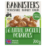 Bannisters Farm 6 Little Jacket Potatoes   700g GOODS M&S   