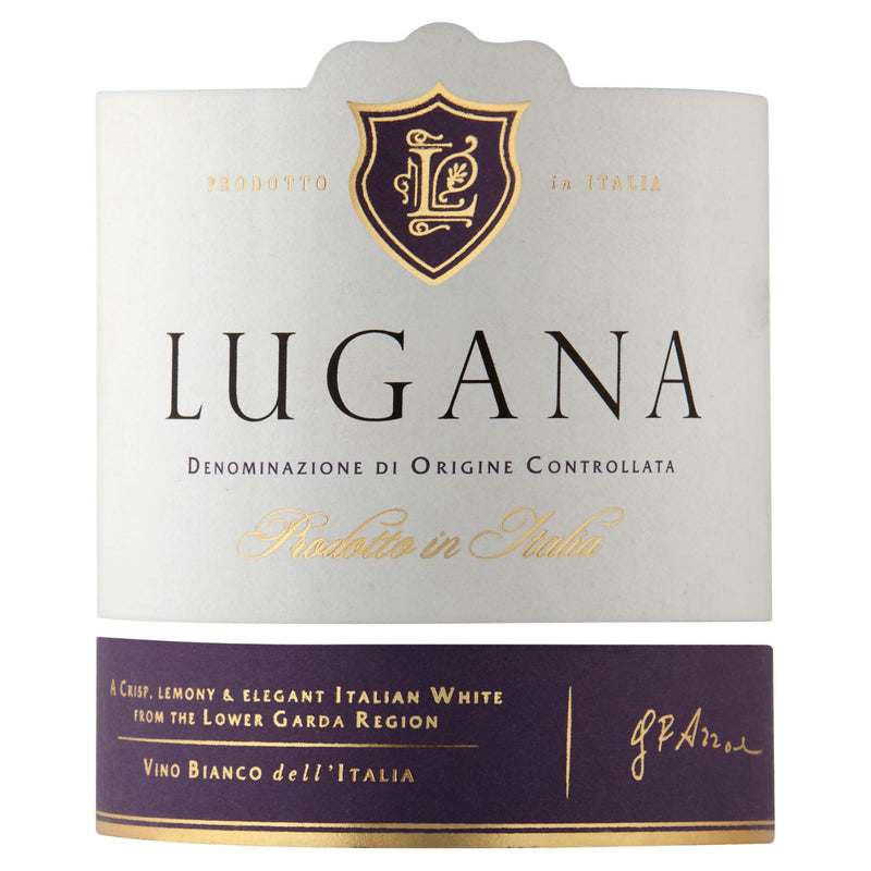 Lugana white wine 75cl, UK version