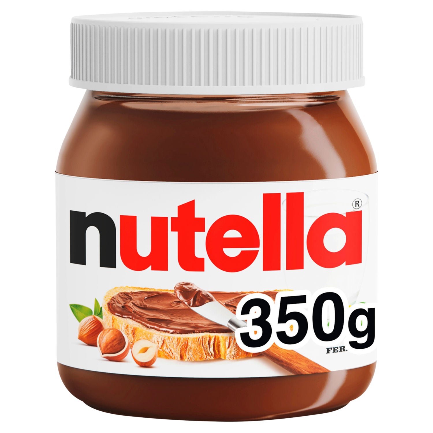 Nutella hazelnut spread 350g (British brand)