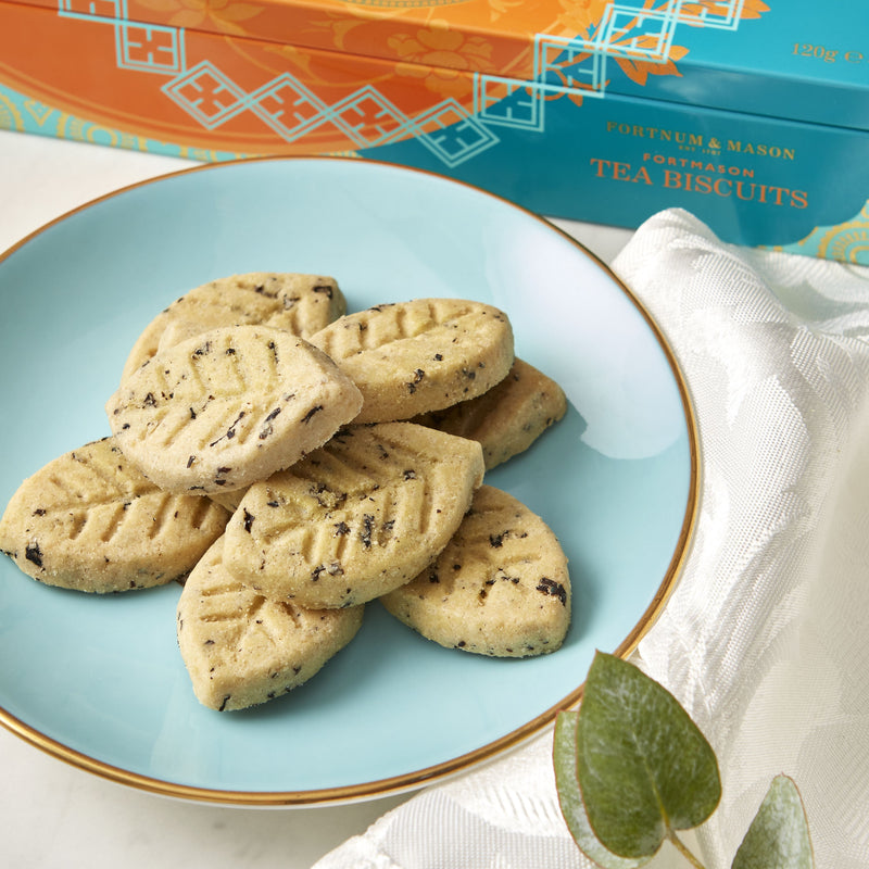 Fortmason orange blossom tea biscuits 120g, imported from the UK