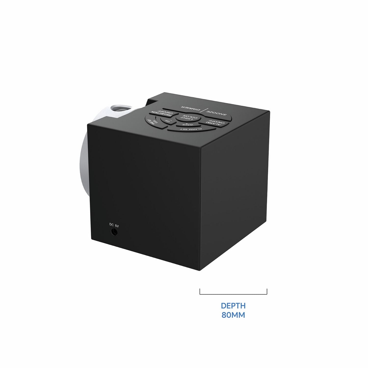 Precision radio controlled projection alarm clock - British product