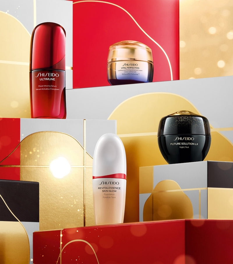 Shiseido anti-ageing eye cream gift set with SPF 30 protection 17ml and 15ml (British brand)