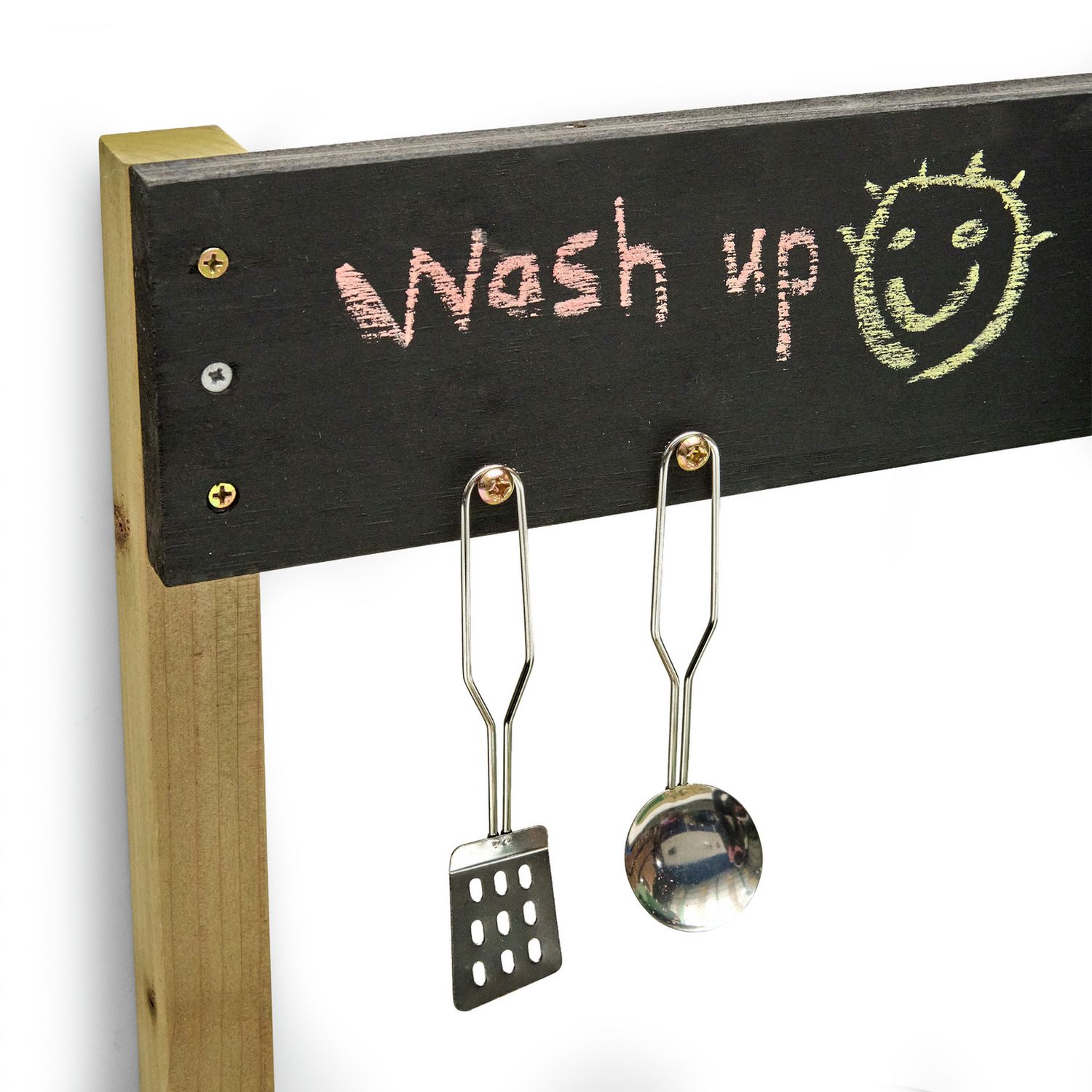 Plum Play Splash & Mash mud kitchen wall-mounted, imported from the UK