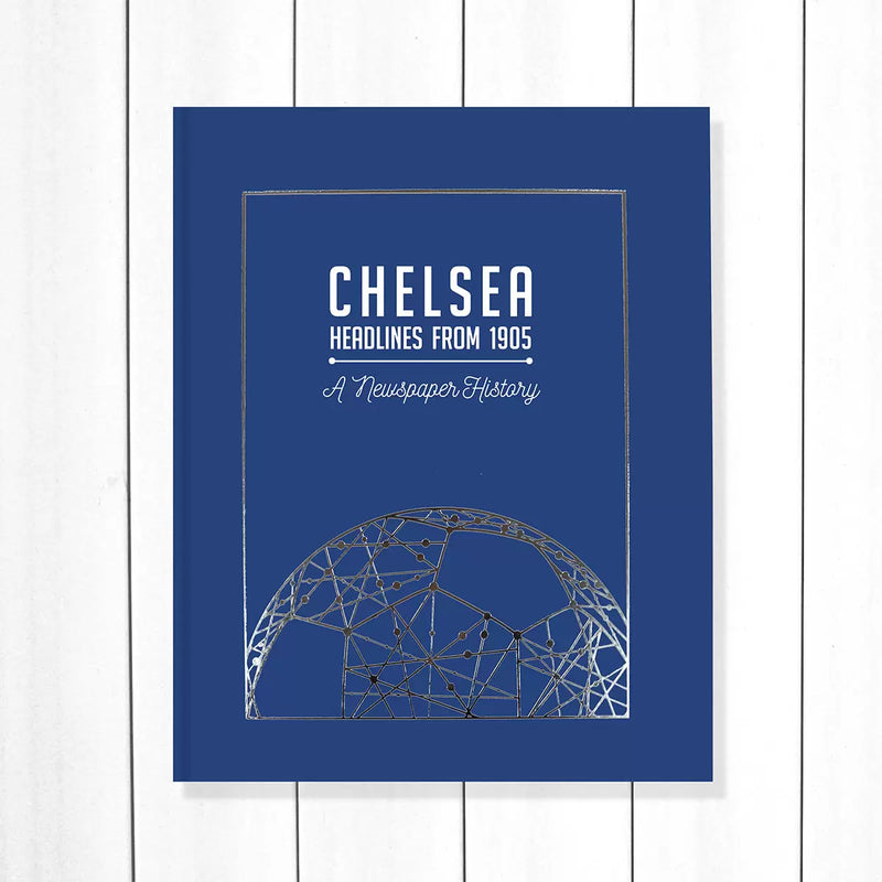 Football history newspaper book A3 tan leatherette - British product