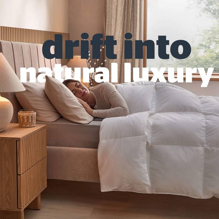 Silentnight duck feather duvet single 10.5 tog, imported from the UK