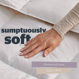 Silentnight duck feather duvet single 10.5 tog, imported from the UK