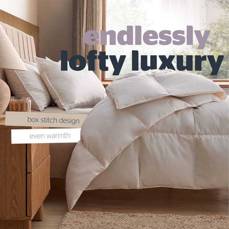 Silentnight duck feather duvet single 10.5 tog, imported from the UK