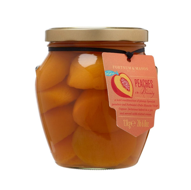 Fortnum's peaches in brandy compote 1100g, UK version