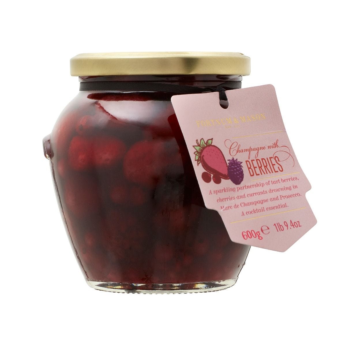 Fortnum's champagne with berries fruit compote 600g - British product
