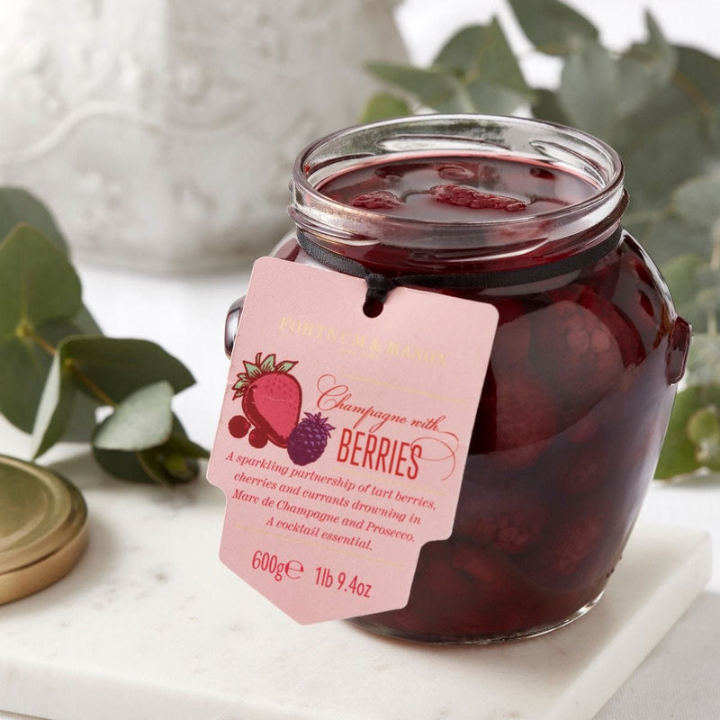 Fortnum's champagne with berries fruit compote 600g - British product
