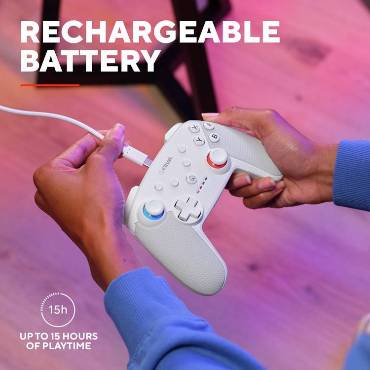 Trust Muta wired controller white Nintendo Switch 2 - British product