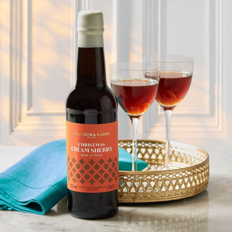 Fortnum's 12 year old Christmas cream sherry 37.5cl, UK version