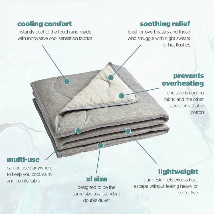 Silentnight Restore Cooling XL blanket 200x200cm (British brand)