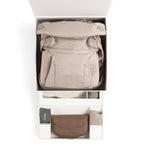 Nuna cashmere CUDL luxe baby carrier, imported from the UK