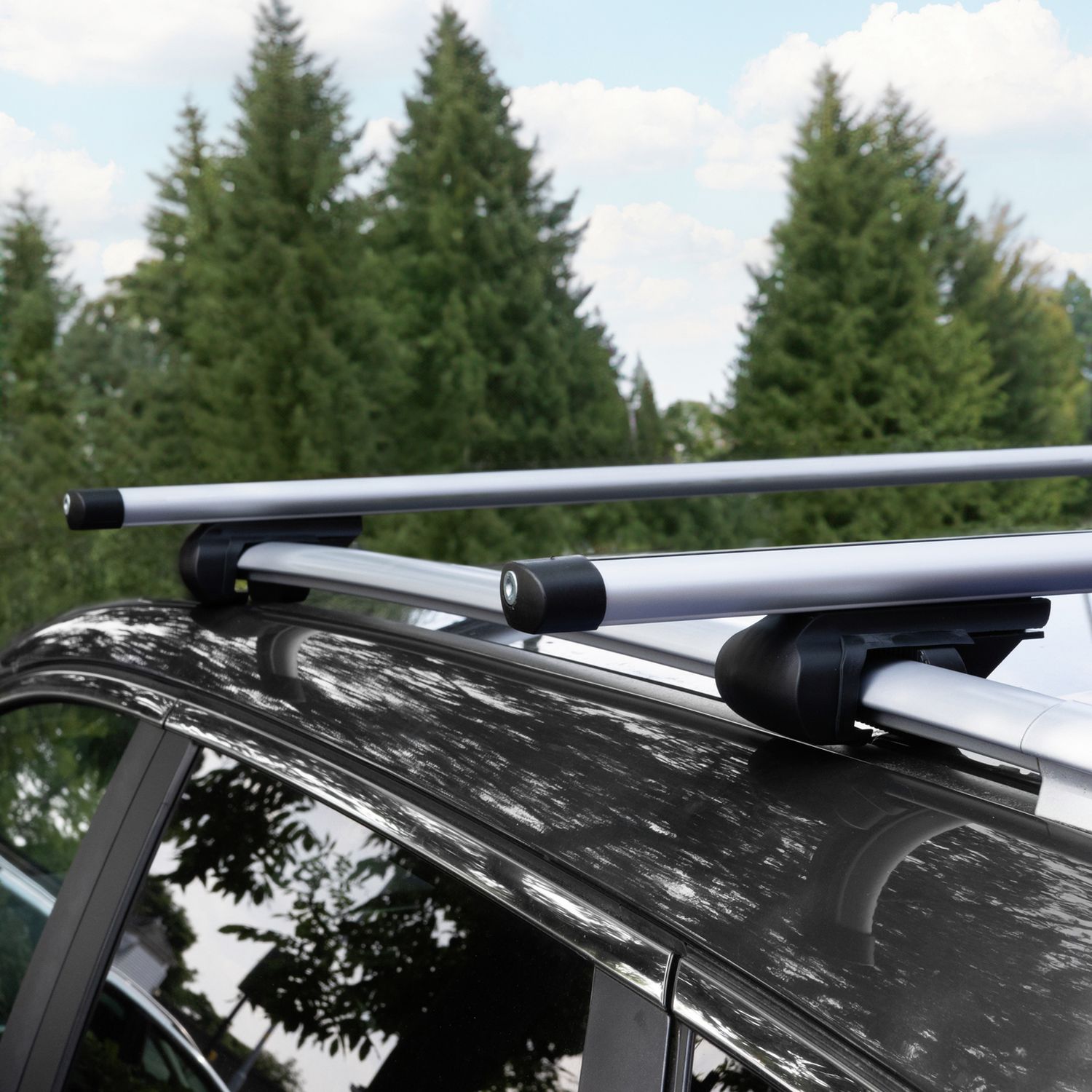 Streetwize heavy duty car roof bars 135cm - British product