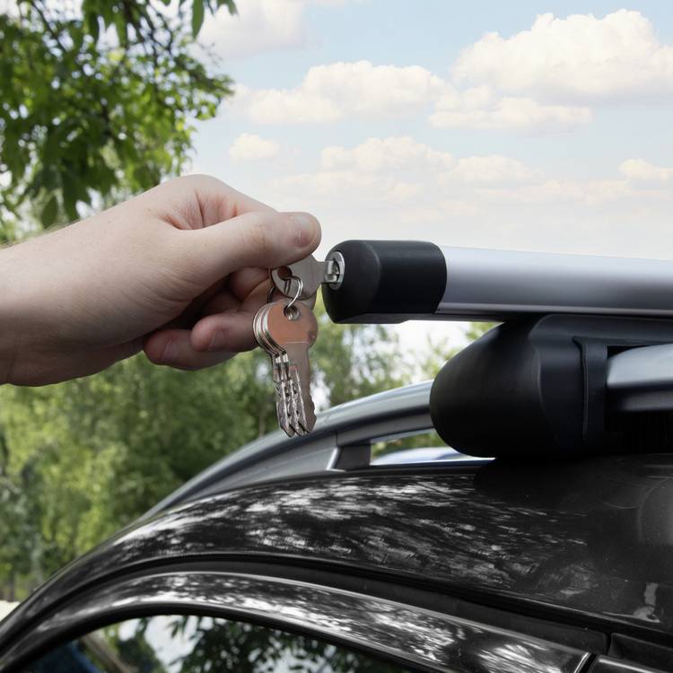 Streetwize heavy duty car roof bars 135cm - British product