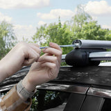 Streetwize heavy duty car roof bars 135cm - British product