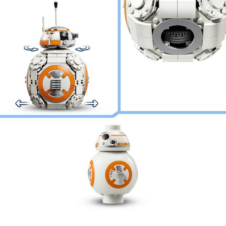 LEGO Star Wars BB-8 building toy 569 pieces, imported from the UK