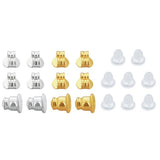Revere mix pack of earring backs 10 pairs - British product