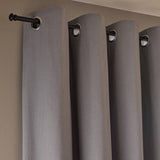 Habitat blackout eyelet curtain dove grey 117x137cm - British product