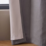 Habitat blackout eyelet curtain dove grey 117x137cm - British product