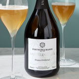 Fortnum's sparkling tea celebration box with chocolate truffles, imported from the UK