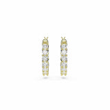 Swarovski Vittore hoop earrings 15mm drop, imported from the UK