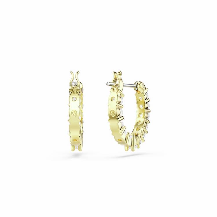 Swarovski Vittore hoop earrings 15mm drop, imported from the UK