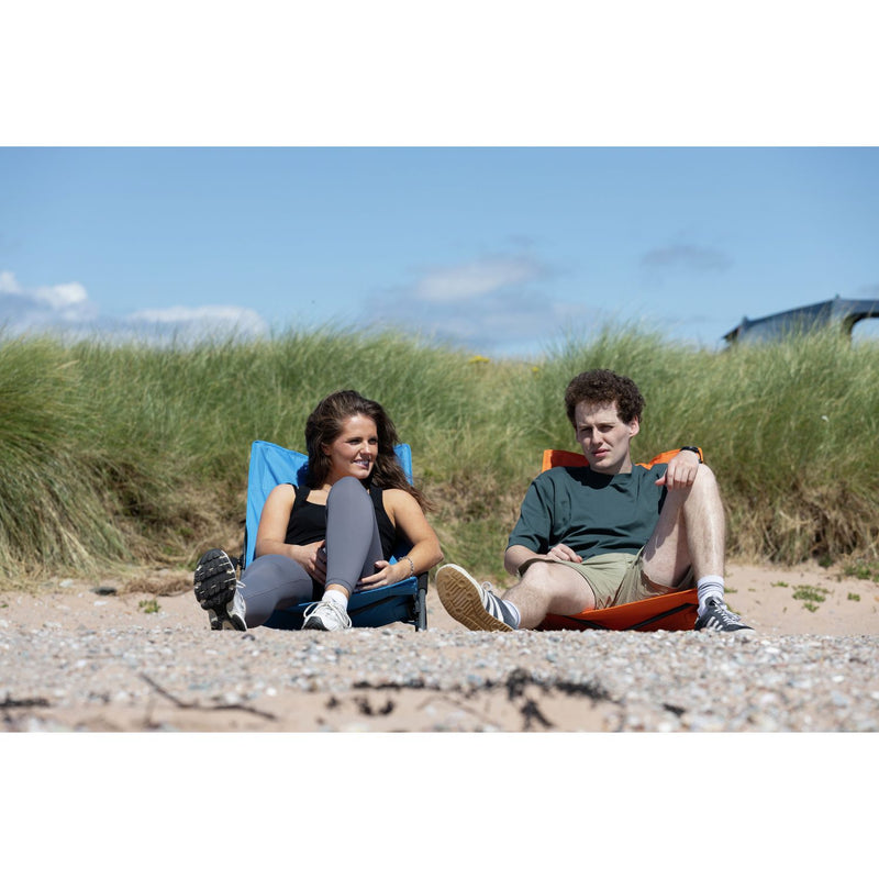 Vango folding beach chair blue (British brand)