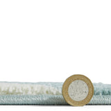 Catherine Lansfield floral blue rug 80x150cm, imported from the UK