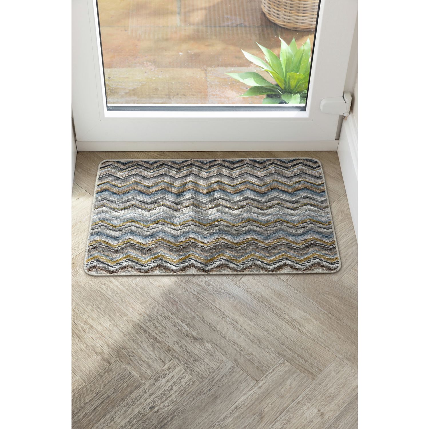 My Mat zig zag doormat 50x75cm, UK version