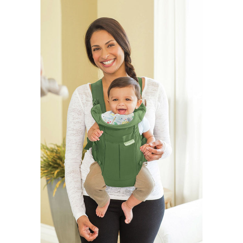 Infantino Swift front and backpack baby carrier Olive, UK version