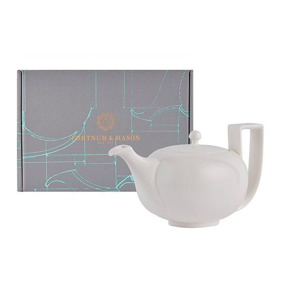 Fortnum & Mason Piccadilly teapot white 600ml, UK version