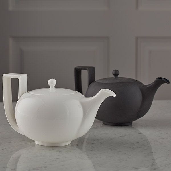 Fortnum & Mason Piccadilly teapot white 600ml, UK version