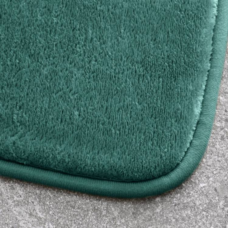 Catherine Lansfield green memory foam bath mat 50x80cm, UK version