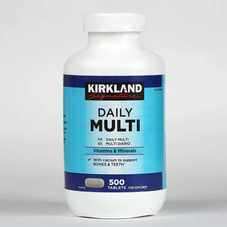 Kirkland Signature Daily Multi Vitamins  Minerals 500 Count