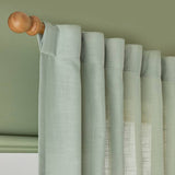 Argos Home voile curtain sage 140x137cm, imported from the UK