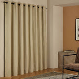 Habitat stripe blackout curtain olive 117x137cm (British brand)