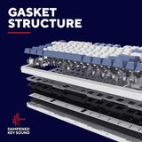 GXTrust Xyra TKL mechanical gaming keyboard, imported from the UK