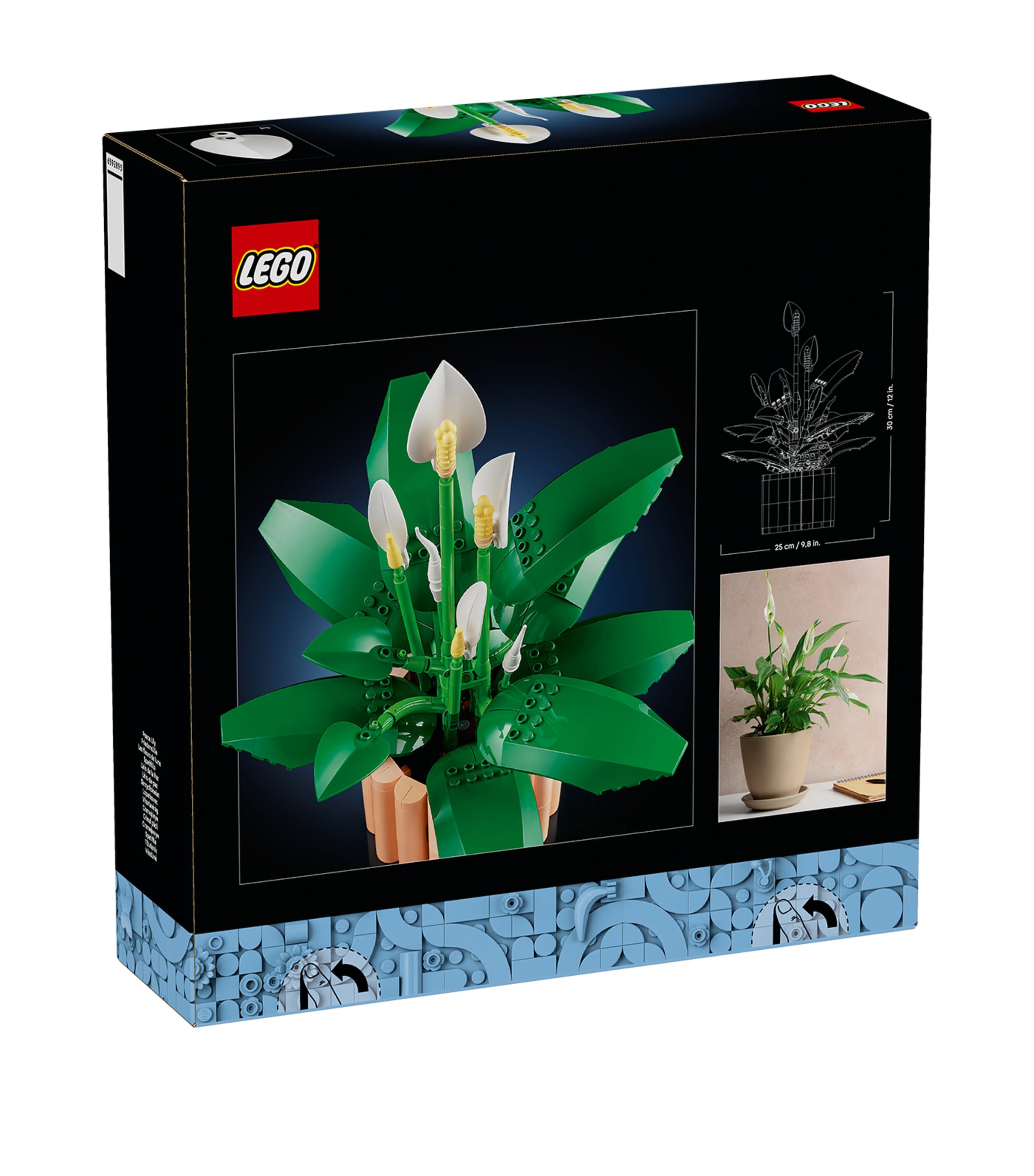 Lego Botanical Peace Lily building set, UK version