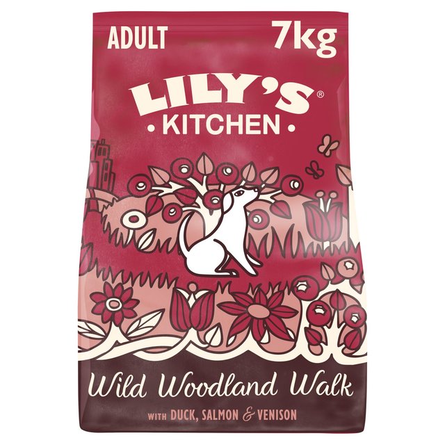 Lily's Kitchen Dog Duck Salmon & Venison Wild Woodland Walk Adult Dry Food   7kg