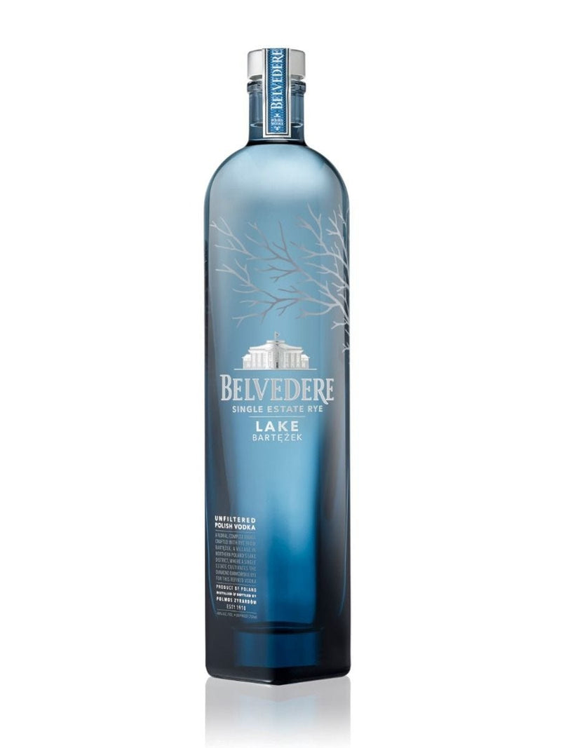 Belvedere single estate rye vodka Lake Bartek 70cl (British brand)