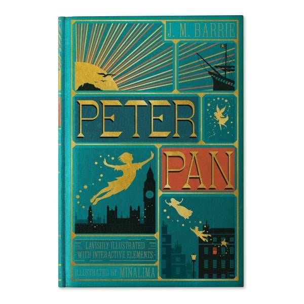 J.M. Barrie Peter Pan gift edition book - British product