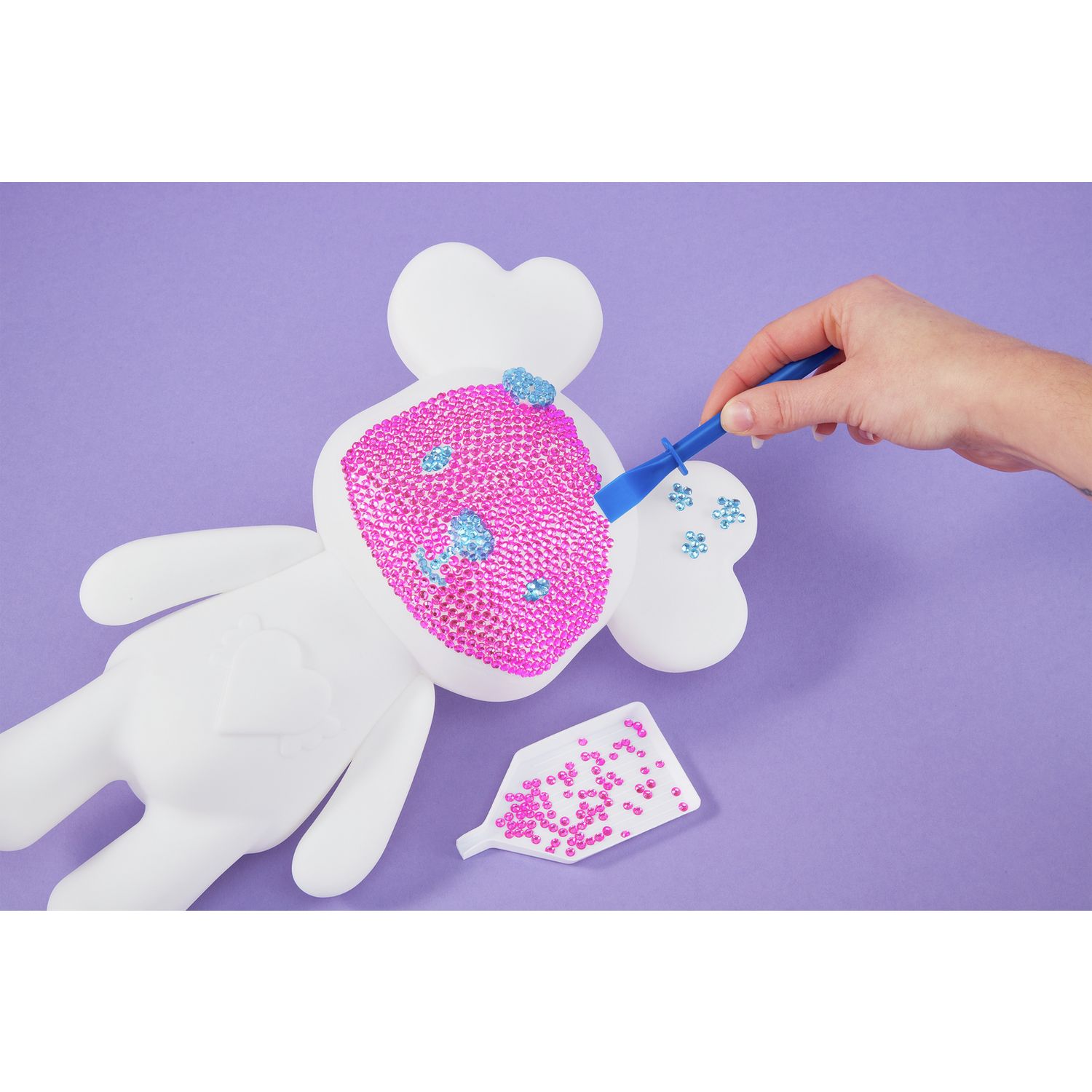 Love The Look Gem Art Bear Kit 23cm - British product