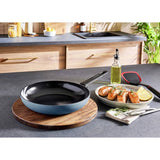 Morphy Richards 28cm non-stick frying pan blue (British brand)